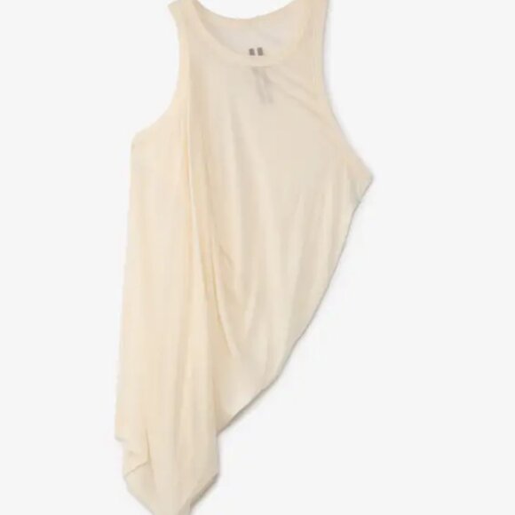 BNWT SS25 RICK OWENS "HOLLYWOOD" ANTHEM TANK TOP M - Picture 12 of 12